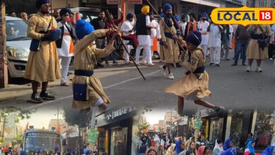 भीलवाड़ा में गुरु गोबिंद सिंह जयंती पर नगर कीर्तन में गरजे जयकारे, गतका करतबों ने लूटा शहर