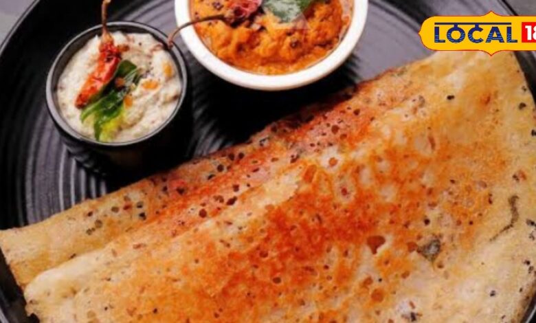 राइस फ्लोर ओट्स डोसा रेसिपी: झटपट हेल्दी ब्रेकफास्ट के लिए आसान तरीका.