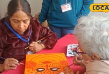 राजस्थान विश्वविद्यालय में राष्ट्रीय महिला लोककला उत्सव में 13 राज्यों की कलाकारों की पेंटिंग्स की धूम!