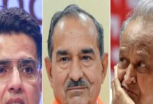 सचिन पायलट पर बीजेपी और कांग्रेस में घमासान! गहलोत ने कसा तंज, कहा- वे जानते हैं पार्टी छोड़ने का अंजाम