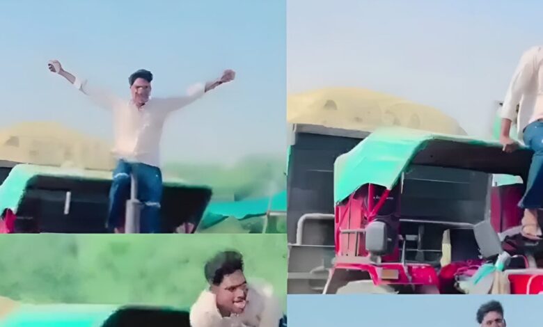 चलती ट्रॉली पर खड़ा युवक… बजरी माफिया का खतरनाक स्टंट, वीडियो ने खोले कई राज