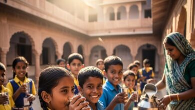 दूध की राह में अटका बकाया, अजमेर के स्कूलों में सूखी कटोरी, बच्चे पी रहे पाउडर वाला दूध, 6 महीने से सप्लाई बंद