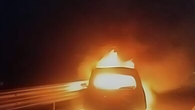 लक्ष्मणगढ़ अलवर एक्सप्रेस-वे हादसा | Alwar Car Fire Accident Delhi Mumbai Expressway 5 Dead