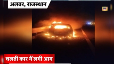 दर्शन कर लौट रहे थे यात्री… चलती कार में लगी आग, 5 लोग जिंदा जले – News18 हिंदी