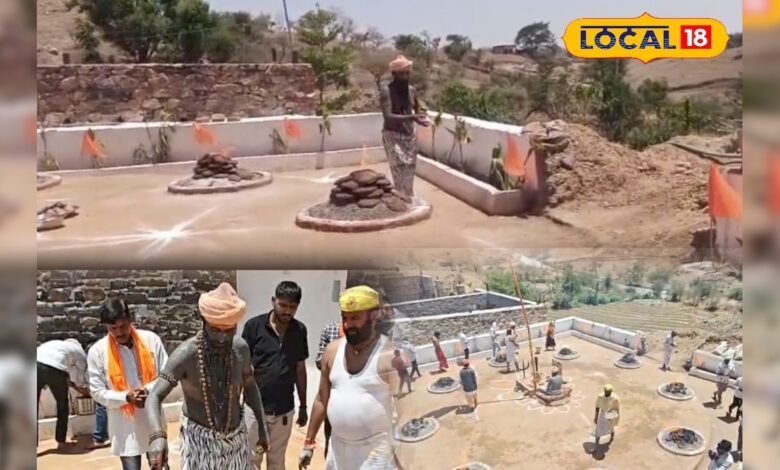 45 डिग्री तापमान में भी अडिग श्रद्धा! डेरावड़ मठ में 21 दिन की नव धूणी तपस्या का भव्य समापन, उमड़ी भीड़