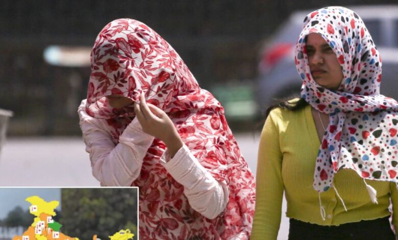 Aaj Ka Mausam Live । Heatwave Relief Date। जान प्यारी है तो 12 से 4 बाहर ना निकलें! दिल्‍ली-UP समेत 12 राज्‍यों में सूरज के तेवर बेकाबू, IMD का अलर्ट