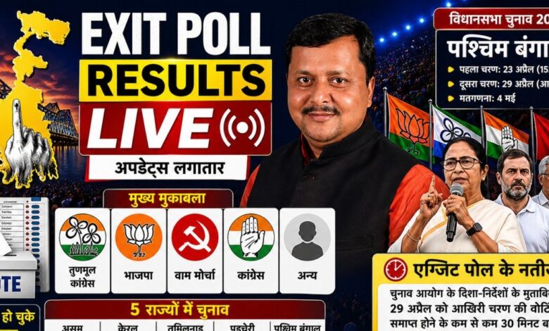 Exit Poll Results LIVE: पांच राज्यों में किसका होगा राज्याभिषेक? एग्जिट पोल के नतीजे बताएंगे क्या है जनता का मूड