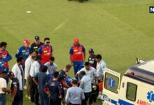 IPL 2026: दिल्ली-पंजाब मैच के दौरान मैदान पर आई एम्बुलेंस, चोटिल लुंगी एनगीडी को आनन-फानन में ले जाना पड़ा अस्पताल