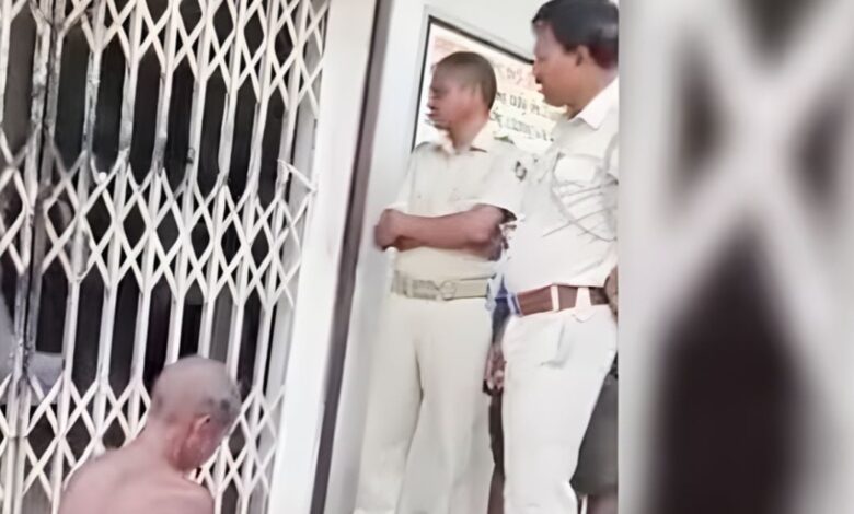 Odisha bank skeleton incident | Odisha viral video | Keonjhar district news | Indian rural banking | death certificate issue