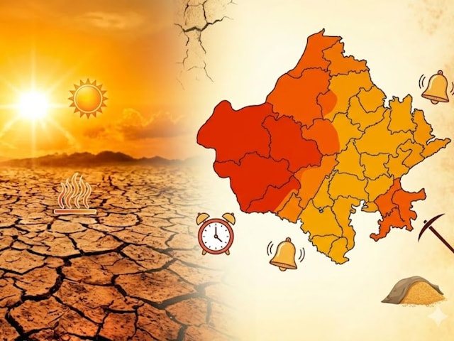 IMD Forecast: राजस्थान में 44.5 डिग्री पारा, मौसम विभाग का हीटवेव अलर्ट