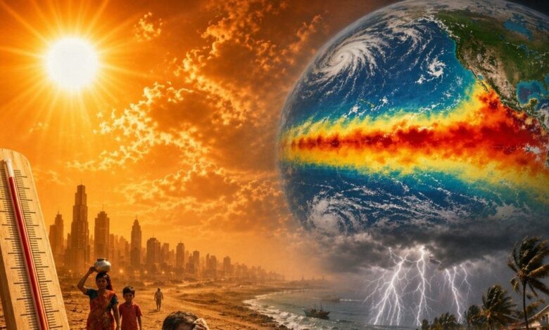 अप्रैल की लू तो सिर्फ ट्रेलर, मई से अल नीनो दिखाएगा गर्मी का असली रौद्र रूप! मौसम एजेंसी ने बजाया खतरे का सायरन