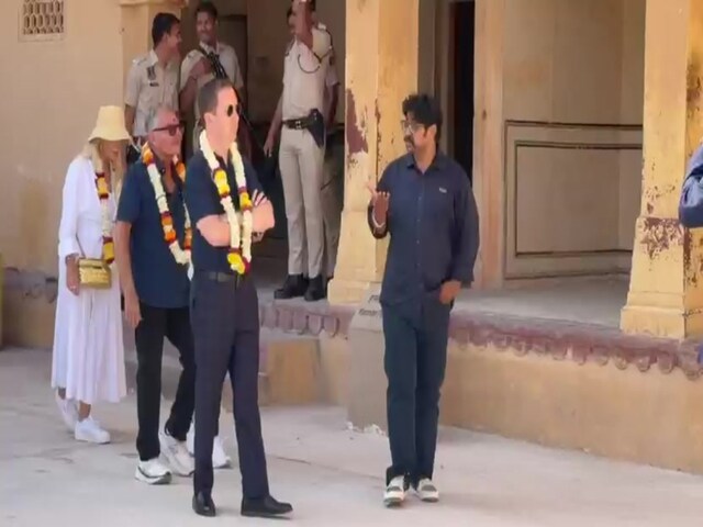 राजस्थान की शान आमेर महल का जादू: अमेरिकी राजदूत सर्जियो गोर ने किया दौरा