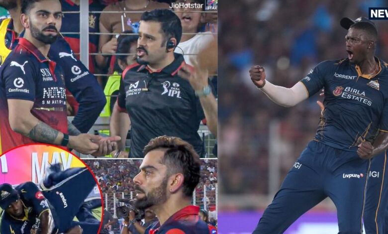 आरसीबी के साथ हो गई बेईमानी? पाटीदार के विकेट पर मचा बवाल, अंपायर से भिड़ बैठे कोहली