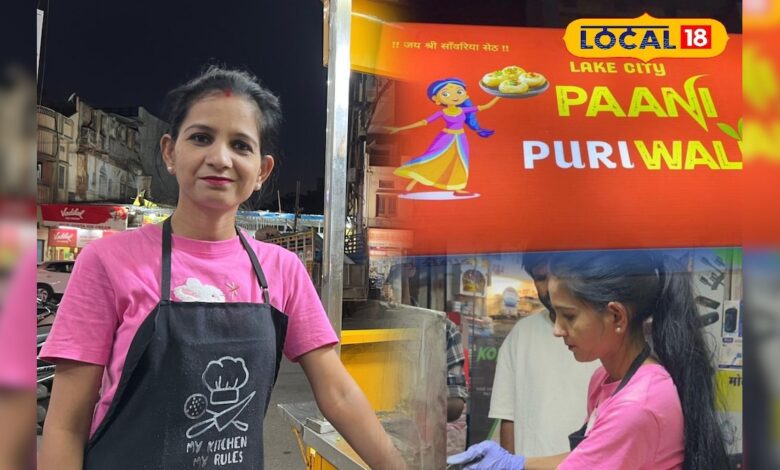 उदयपुर की "पानी पुरी वाली गर्ल"; चूल्हे-चौके से निकलकर सड़क पर लगाया ठेला, आज बन चुकी हैं लेक सिटी की नई पहचान – News18 हिंदी
