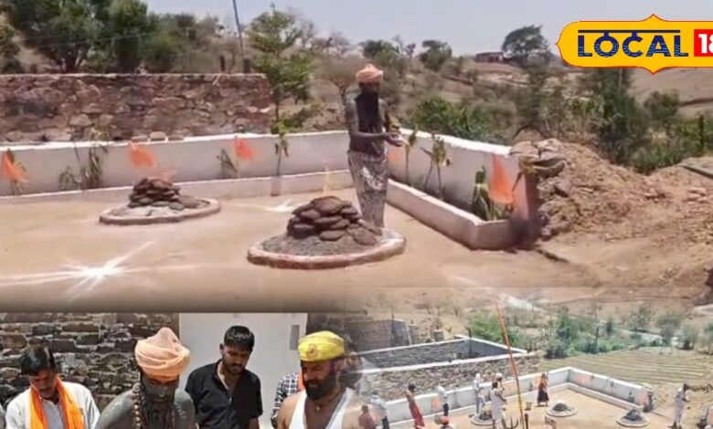 जहां लोग गर्मी से बचते हैं, वहां 21 दिन अग्नि के बीच तपस्या! नव धूणी अनुष्ठान में संतों ने दिखाई अद्भुत साधना