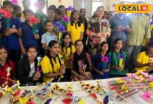 दादाजी से सीखी कला, अब बच्चों को सिखा रहे मनीष, पेपर टॉयज से बढ़ा रहे क्रिएटिविटी