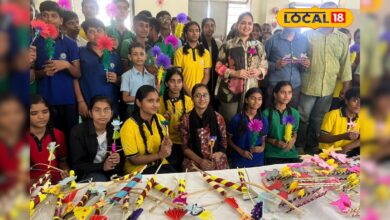 दादाजी से सीखी कला, अब बच्चों को सिखा रहे मनीष, पेपर टॉयज से बढ़ा रहे क्रिएटिविटी