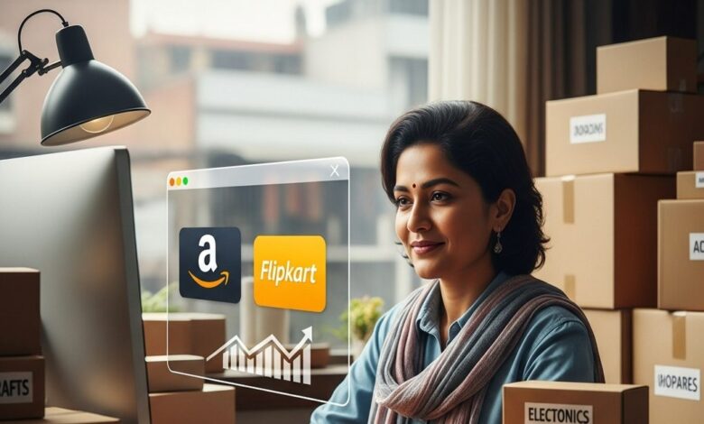 दुकान छोटी है तो क्या? अब पूरा देश होगा आपका ग्राहक! ऐसे बनें Amazon-Flipkart पर सेलर