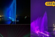 दुबई को टक्कर देता भारत! हुसैन सागर में सजा देश का सबसे बड़ा फ्लोटिंग म्यूजिकल फाउंटेन, देखने उमड़ी भीड़