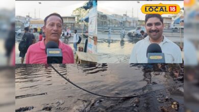 धौलपुर के संतर रोड पर सिस्टम फेल; गंदे पानी के सैलाब से जनता बेहाल, व्यापारियों ने खोली पोल – News18 हिंदी