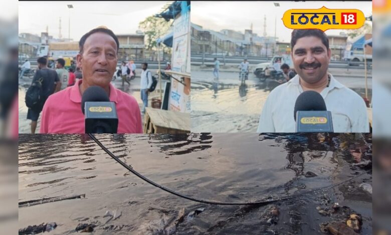 धौलपुर के संतर रोड पर सिस्टम फेल; गंदे पानी के सैलाब से जनता बेहाल, व्यापारियों ने खोली पोल – News18 हिंदी