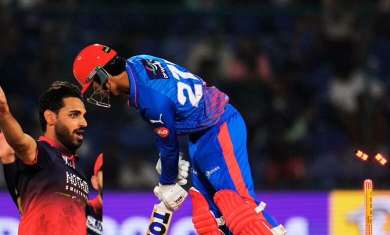 भुवनेश्वर कुमार की 'बॉल ऑफ द टूर्नामेंट' ने डीसी ओपनर की गिल्लियां बिखेरी, ऐसी गेंद जिसे खेलना नामुमकिन