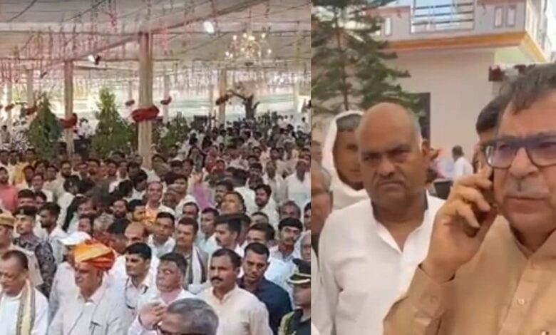 मंत्री जी के यहां VIP शादी! पंडाल में ही लग गई जन-सुनवाई, बकरियों की शिकायत लेकर पहुंचा शख्स