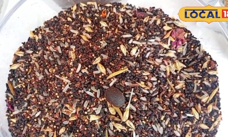 मुरादाबाद की दीपक राणा हवन सामग्री सेहत के लिए फायदेमंद । moradabad man makes magical materail earning in lakhs