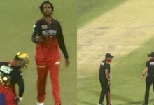 मैदान पर गिरा कचरा, तो विकेटकीपर ने जेब में भर लिया, दिल्ली मैच में धूल का तूफान, खिलाड़ी परेशान