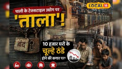 सन्नाटे में पाली का टेक्सटाइल हब! आखिर क्यों बंद हुई 48 बड़ी फैक्ट्रियां? देखें वीडियो – News18 हिंदी