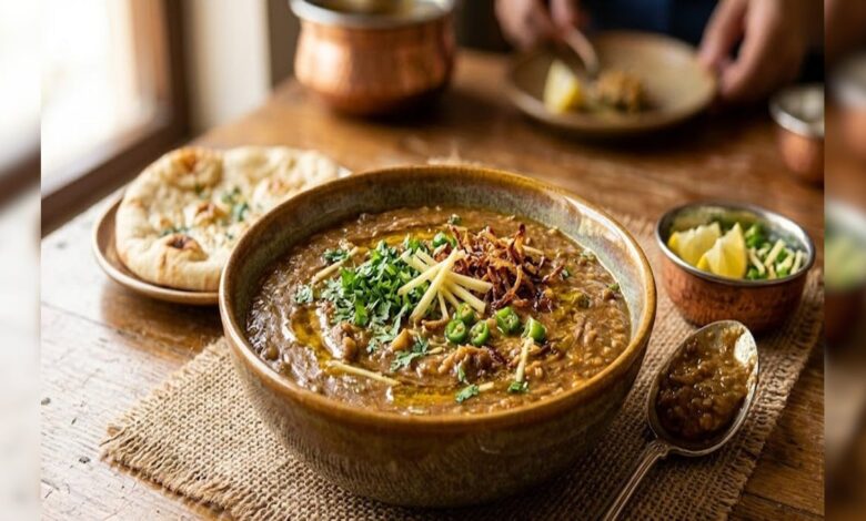 सुबह-सुबह बिरयानी का तड़का! हिंडन विहार की हलीम वाली प्लेट ने बना दिया सबको दीवाना, देखें वीडियो