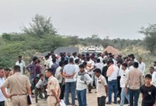 नागौर में युवक की मौत पर बवाल, आंधी तूफान के बीच पूरी रात शव लेकर बैठे रहे ग्रामीण, भारी पुलिस फोर्स तैनात
