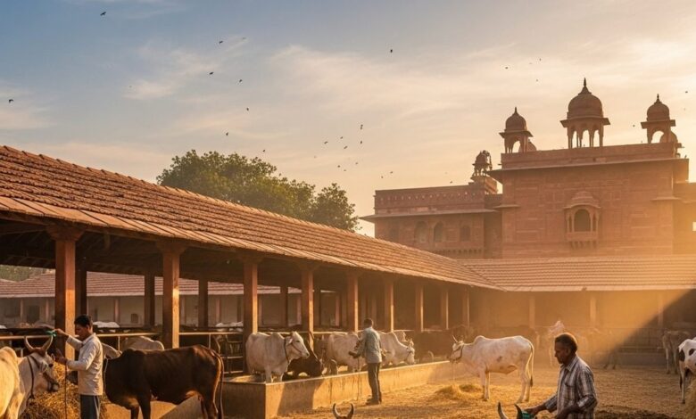 भरतपुर गौशाला का चौंकाने वाला सच! मृत गायों की खाल और हड्डियों का खेल कैमरे में कैद, सिस्टम पर उठे बड़े सवाल