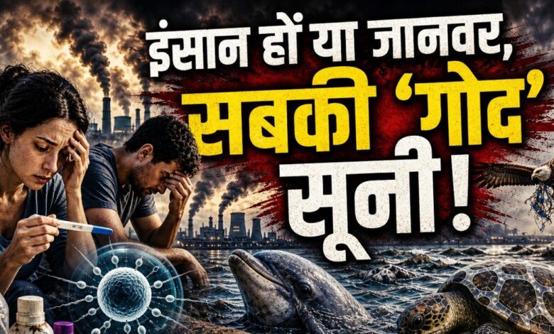 Fertility Crisis in India & World | इंसानी स्पर्म और अंडों पर भारी पड़ रहा है प्लास्टिक का जहर, वैज्ञानिकों ने दी फर्टिलिटी संकट की भयानक चेतावनी