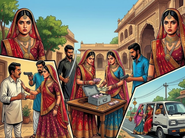 झुंझुनूं: लुटेरी दुल्हनों ने लूटे 8 लाख, फिल्मी स्टाइल में हुईं फरार
