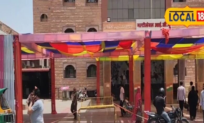 MDM Hospital's unique initiative to protect patients from the scorching sun; modern fountains and cool air provide relief to patients