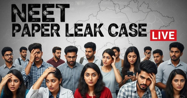 LIVE: परीक्षा से पहले बाजार तक कैसे पहुंचा नीट यूजी 2026 का पेपर?