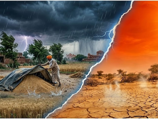 Rajasthan Weather Update: राजस्थान में आंधी-बारिश और हीटवेव अलर्ट