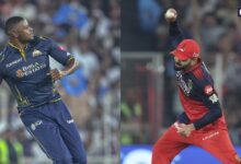 गिल के विकेट पर कोहली का अग्रेसिव सेलिब्रेशन, होल्डर के कैच पर बवाल, गुजरात-आरसीबी के मोमेंट्स