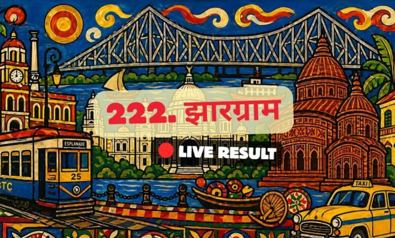झारग्राम चुनाव परिणाम 2026 लाइव अपडेट: मतगणना सुबह 8 बजे से शुरू होगी
