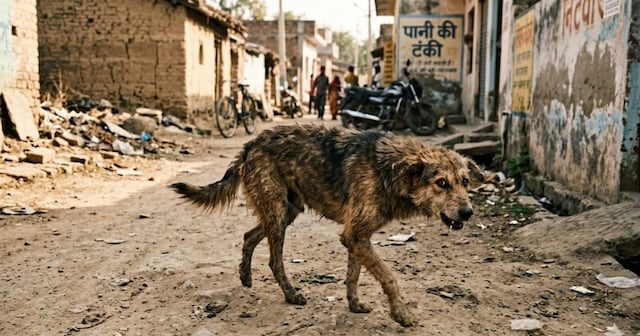 पागल कुत्ते का आतंक! 2 घंटे में 35 से ज्यादा लोगों को काटा, इलाके में अफरातफरी
