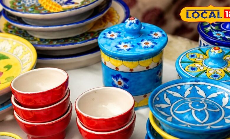 भरतपुर चीनी मिट्टी बर्तन उद्योग | Bharatpur Women Ceramic Pottery | How to earn from pottery
