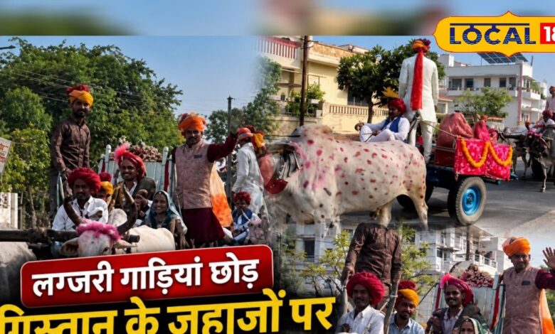 लाखों की गाड़ियों को छोड़ा पीछे… सोजत रोड से सहवाज तक ऊंटों पर निकली शाही बारात, देखकर दंग रह गए लोग!