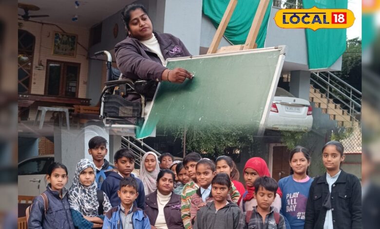 व्हीलचेयर पर बैठी ‘दीदी’ बना रहीं 100 बच्चों का भविष्य, करौली की शैली ने लिखी हिम्मत की नई कहानी, देखें वीडियो