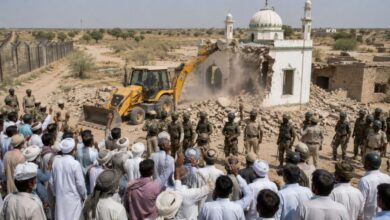 Barmer Encroachment: बाड़मेर सरहद पर हटा अतिक्रमण, मस्जिद गिराने का आरोप