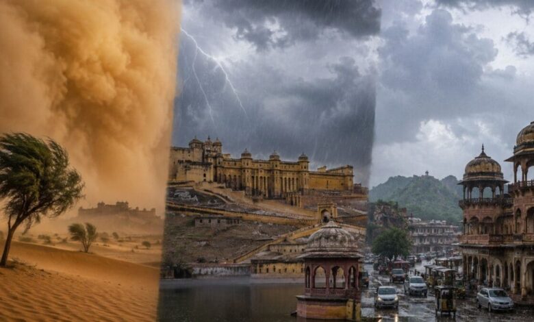 Rajasthan Ka Mausam: रेगिस्तान से लेकर पूर्वी राजस्थान तक बदला मौसम का मिजाज