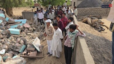 बाड़मेर के रामसर में सरहद पर चला पीला पंजा, सरकारी जमीन से हटाए अतिक्रमण