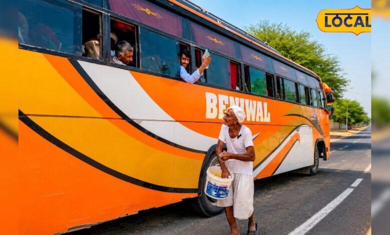 86 वर्षीय थानाराम की सेवा को सलाम, भीषण गर्मी में 6 KM पैदल चलकर पहुंचते हैं बस स्टैंड