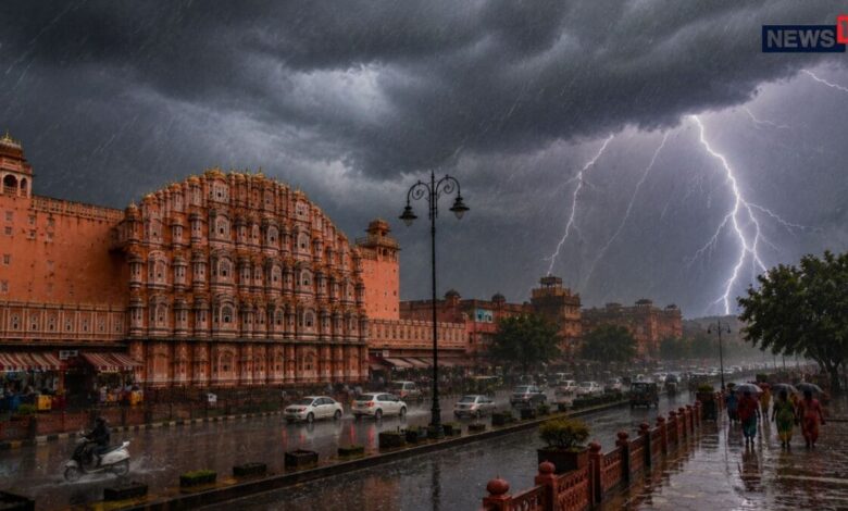 राजस्थान में मौसम ने ली बड़ी करवट, कई जिलों में होगीं मूसलाधार बारिश