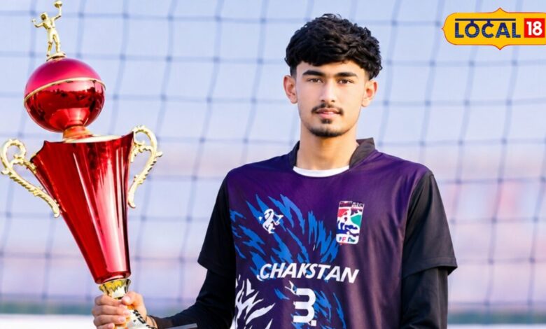 झुंझुनूं के निखिल कुमार का भारतीय अंडर-18 वॉलीबॉल टीम में चयन | Jhunjhunu Volleyball Player Nikhil Kumar Selected for India Under 18 Team